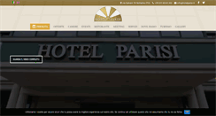 Desktop Screenshot of hotelparisi.it